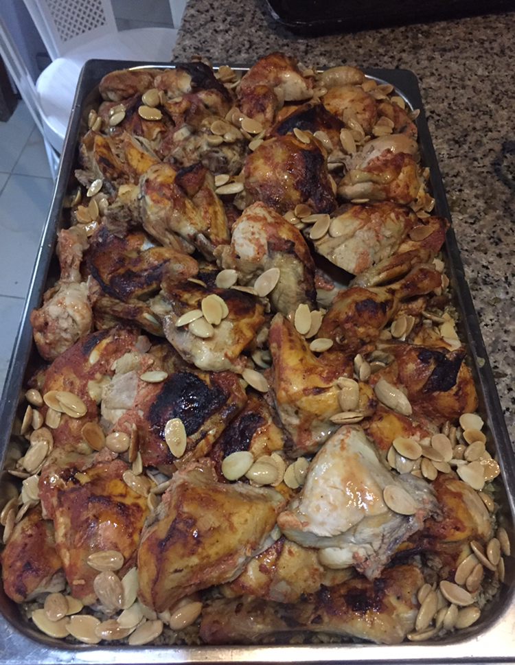 صورة وصفة دجاج محمر مع رز 