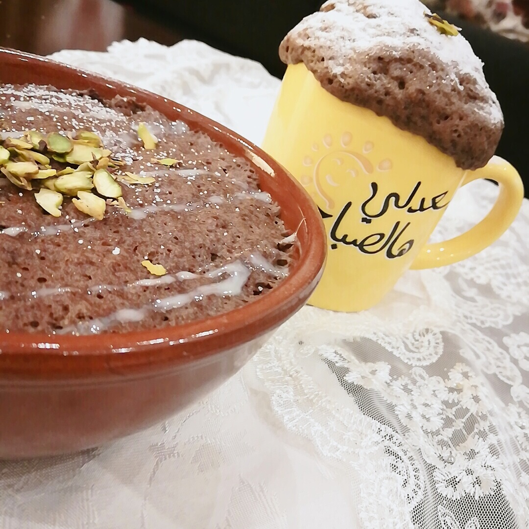 كيكة المايكروييف أو كيكة الماج MUG CAKE